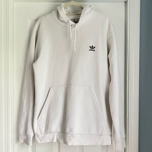 Adidas Mens white Hoodie